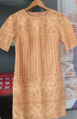 VESTIDO AREIA - 2156